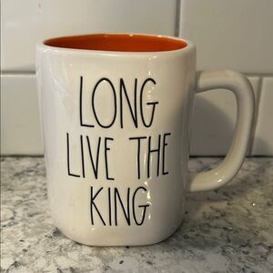 Rae Dunn Disney Villain Scar “Long Live the King” Mug - Discontinued